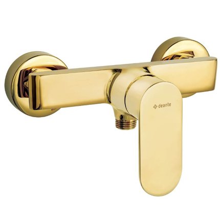 Deante ALPINIA nástenná sprchová vodovodná batéria, zlatá BGA_Z40M