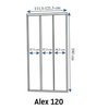 Rea ALEX CHRÓM sprchové dvere posuvné 120 x 190 cm K0921