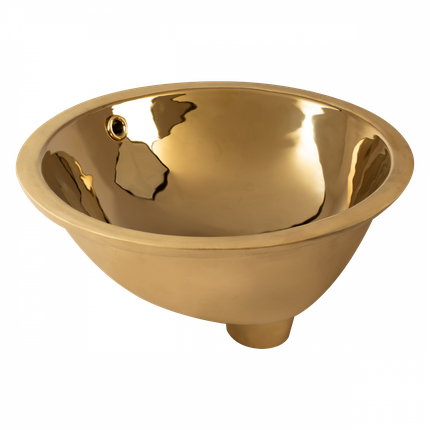 Rea NEL GOLD keramické umývadlo pod dosku 47,5 x 39 cm U6331