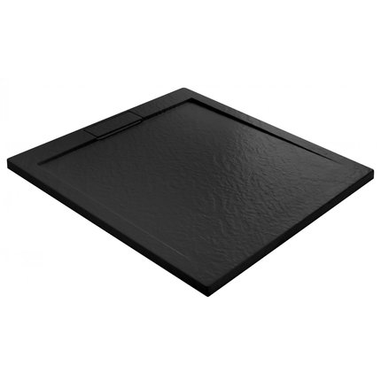 Rea GRAND BLACK akrylátová sprchová vanička 80 x 100 cm K4593