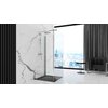 Rea GRAND BLACK akrylátová sprchová vanička 90 x 90 cm K4595