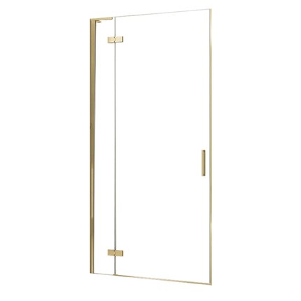 Rea HUGO GOLD BRUSH sprchové dvere jednokrídlové 100 x 200,5 cm K8413+K7771
