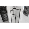 Rea RAPID SLIDE BLACK sprchové dvere posuvné 160 x 195 cm K6406